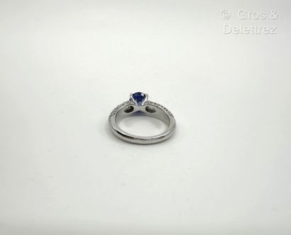WASKOLL
Bague en or gris 750 millièmes et...
