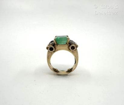 Travail des années 1940
Bague « Tank » en...