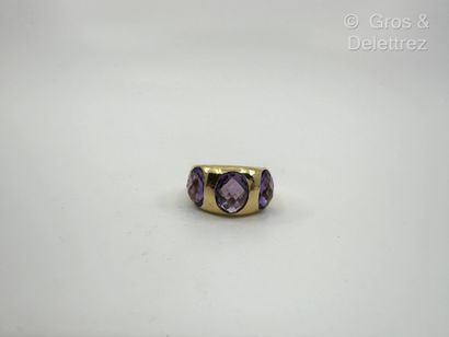 Travail italien
Bague boule en or jaune 750...