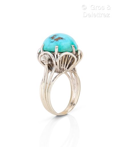 Travail des années 1960
Bague « Fleur » en...