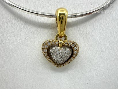 CHIMENTO, Travail italien
Pendentif « Cœur...