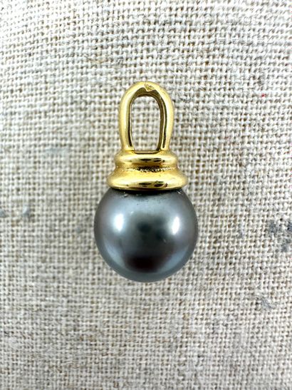 Pendentif « Goutte » en or jaune 750 millièmes...