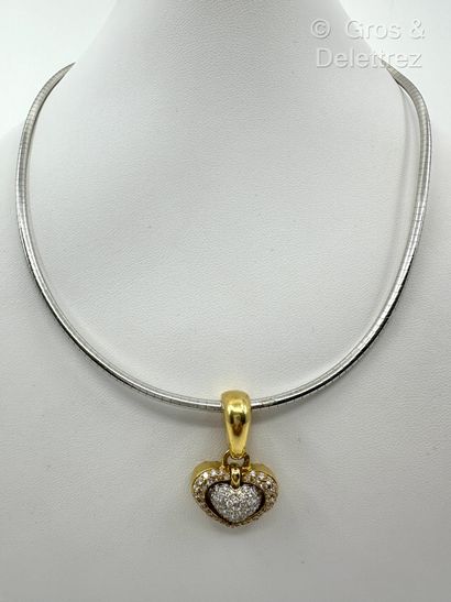 CHIMENTO, Travail italien
Pendentif « Cœur...