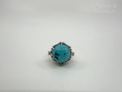 Travail des années 1960
Bague « Fleur » en...