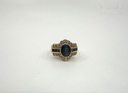Bague « Diadème » en or jaune 750 millièmes...