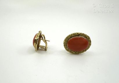 Travail italien
Paire de boutons d’oreilles...