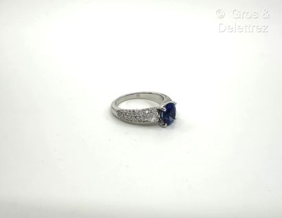 WASKOLL
Bague en or gris 750 millièmes et...