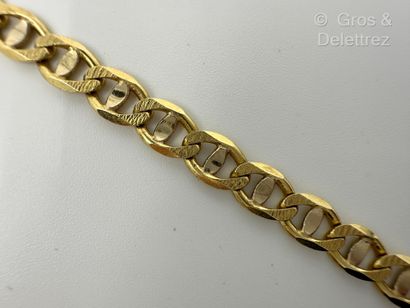 Travail italien
Bracelet en or jaune 750...