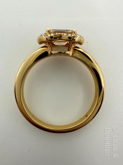 WASKOLL
Bague solitaire en or rose 750 millièmes...
