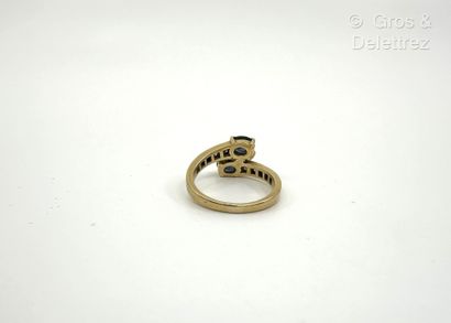 Travail français
Bague « Toi et Moi » croisée...
