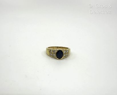 Travail français
Bague jonc en or jaune 750...