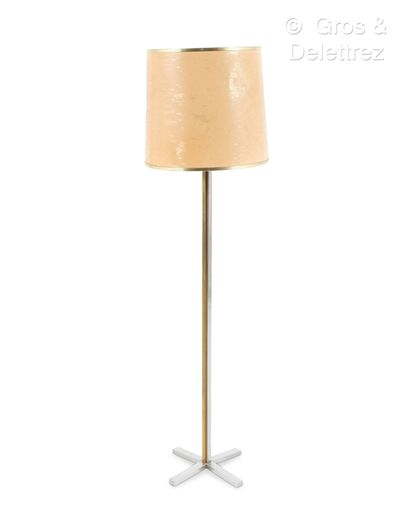 Work 1970
Floor lamp in chromed and gilded...