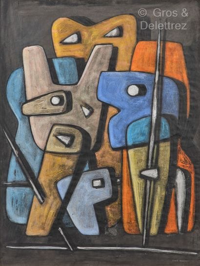 Guido MAGGIORI (1944)
Guardians
Acrylic on...