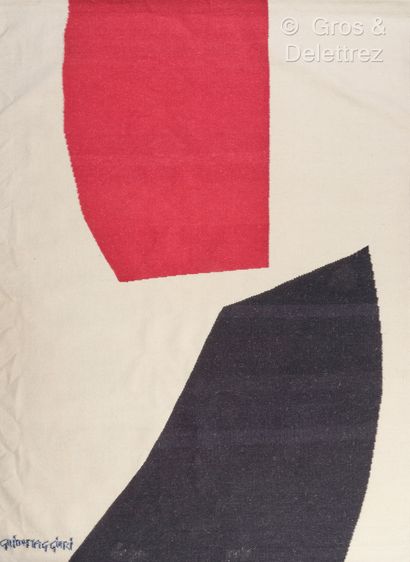 Guido MAGGIORI (1944)
Red and black
Wool...