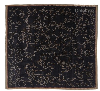 Jean COCTEAU (1889-1963), d'après
Tapis en...