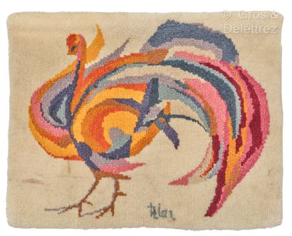 Work 1970
Wool tapestry decorated with a...