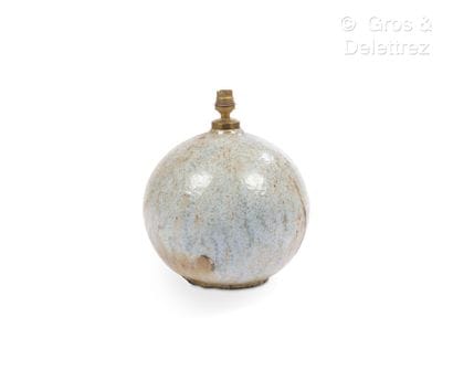 GRES DE PUISAYE
Lampe sphérique en grès émaillé...