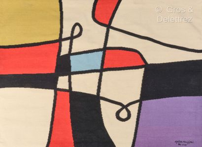Guido MAGGIORI (1944)
Composition in violet,...