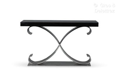 Travail moderne
Console à plateau rectangulaire...