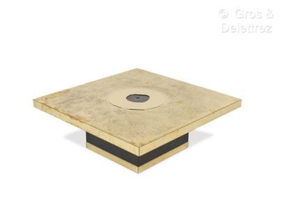 Willy DARO (XXe)
Table basse en bois laqué...