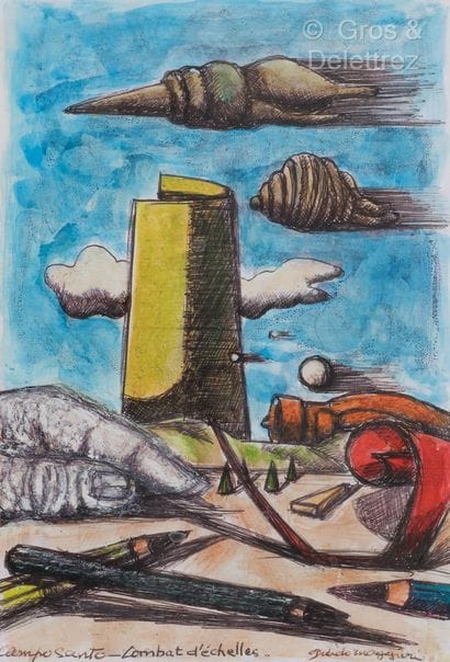 Guido MAGGIORI (1944)
Campo Santo, ladder...