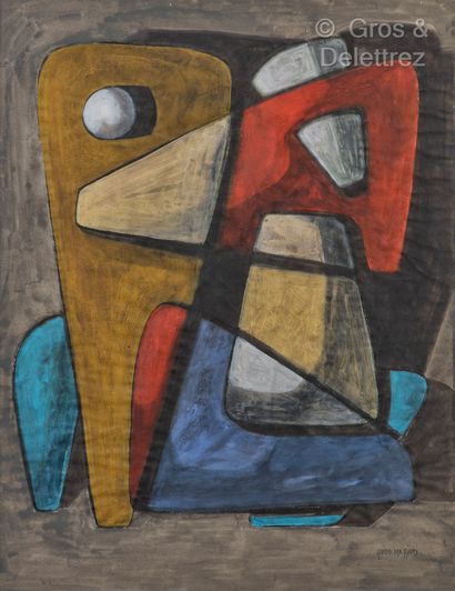 Guido MAGGIORI (1944)
Project for colored...