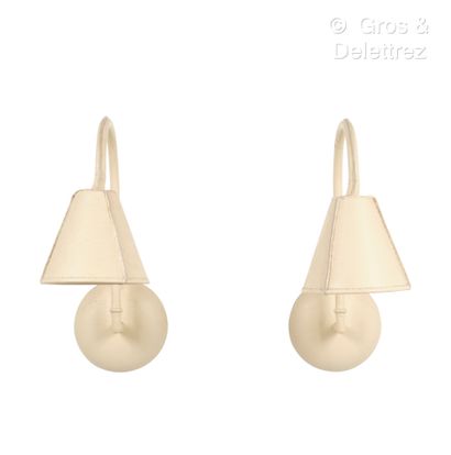 VALENTI HOUSE 
Pair of one-arm sconces in...