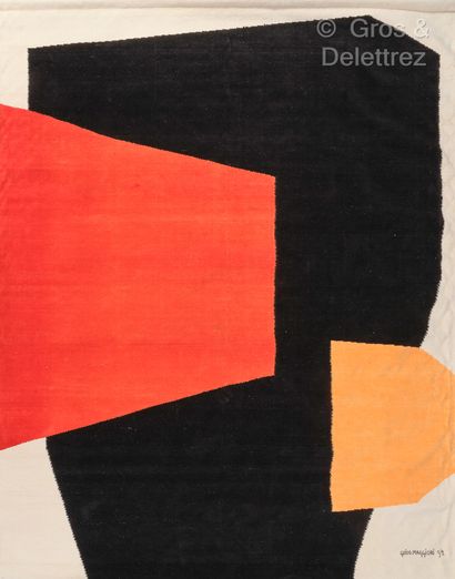 Guido MAGGIORI (1944)
Orange, yellow, black
Cotton...