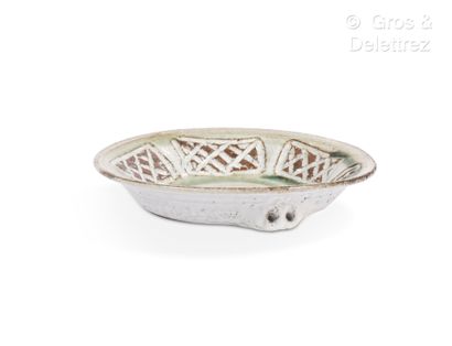 Albert THIRY (1932-2009)
Coupe en céramique...