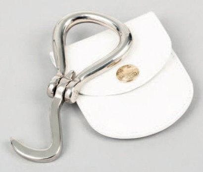 HERMES Paris
Cure-sabot pliant en palladium,...