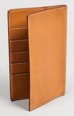 HERMES Paris
Enveloppe d'agenda en cuir courchevel...