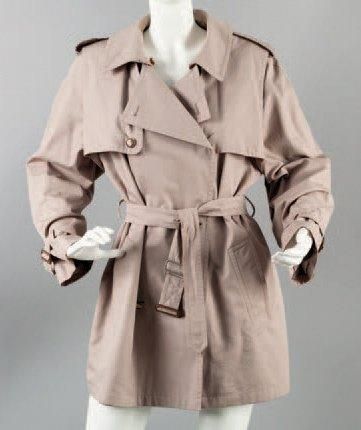 HERMÈS Paris made in France
Trench coat en...