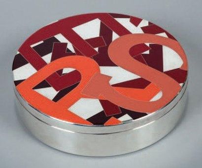 HERMES Paris
Boîte de forme ronde 