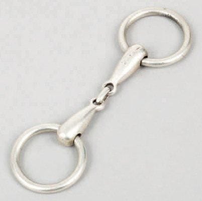 HERMES Paris
Porte-clefs en argent figurant...