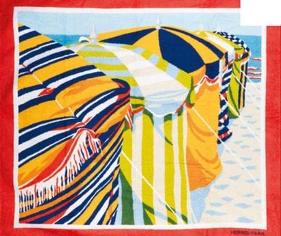 HERMÈS Paris made in France
Drap de plage...