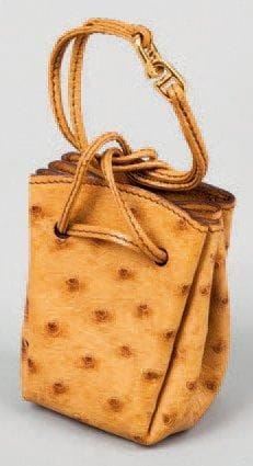 HERMÈS Paris made in France
Bourse en cuir...