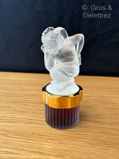 LALIQUE PARFUMS
Le Faune 
Flacon mascotte...