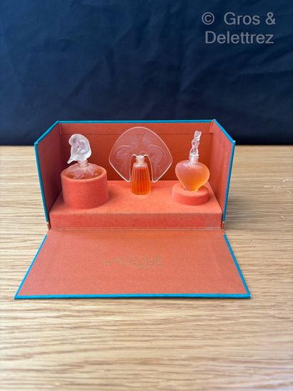LALIQUE PARFUMS
Coffret comprenant trois...