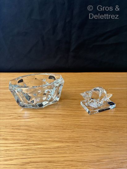 CRISTAL DE SEVRES
Chat
Presse-papier en cristal...