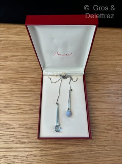 BACCARAT 
Tentation duo
Collier négligé argent...