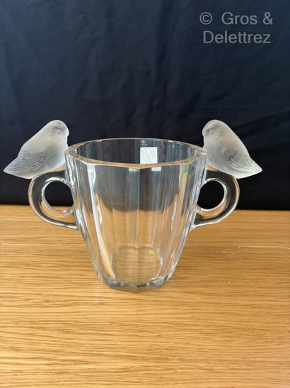 LALIQUE FRANCE d’après René LALIQUE (1860-1945)
Deux...