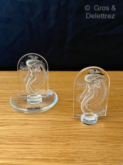 LALIQUE FRANCE d’après René LALIQUE (1860-1945)
Naïade...