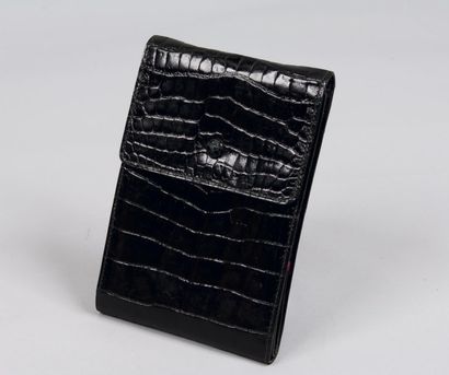 HERMES Paris
*Porte- photos en crocodile...