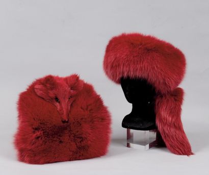 HERMES Paris
*Ensemble d'un manchon et d'une...