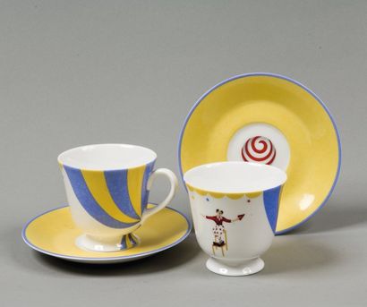 HERMES
porcelaine *Tête à tête en porcelaine...