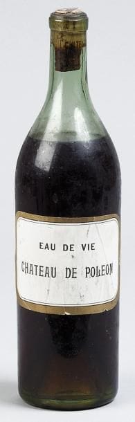 1 Bouteille COGNAC Château de Poléon 184...