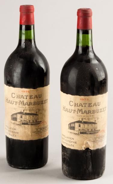 2 magnums CH. HAUT MARBUZET, Saint-Estèphe...