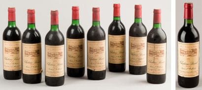 9 Bouteilles CH. BARET, Pessac-Léognan [8...