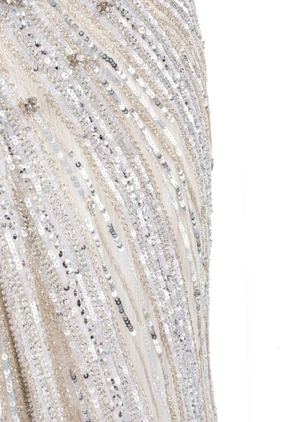 Elie SAAB - Robe longue sans manche en soie...