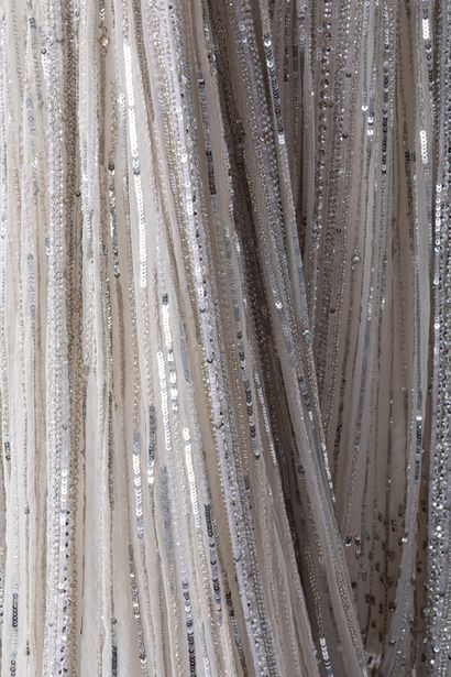 Elie SAAB - Robe longue sans manche en soie...